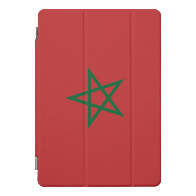 Apple 10.5" iPad Pro with flag of Morocco Cover (Front)