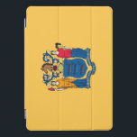Apple 10.5" iPad Pro with flag of New Jersey iPad Pro Cover<br><div class="desc">Protect your Apple 10.5 iPad Pro with a touch of New Jersey pride using our exclusive iPad case featuring the flag of New Jersey! Crafted with meticulous attention to detail, this iPad case is more than just a protective accessory; it’s a celebration of New Jersey’s heritage and cultural pride. Each...</div>