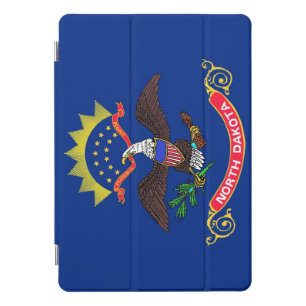 Apple 10.5" iPad Pro with flag of North Dakota Cover