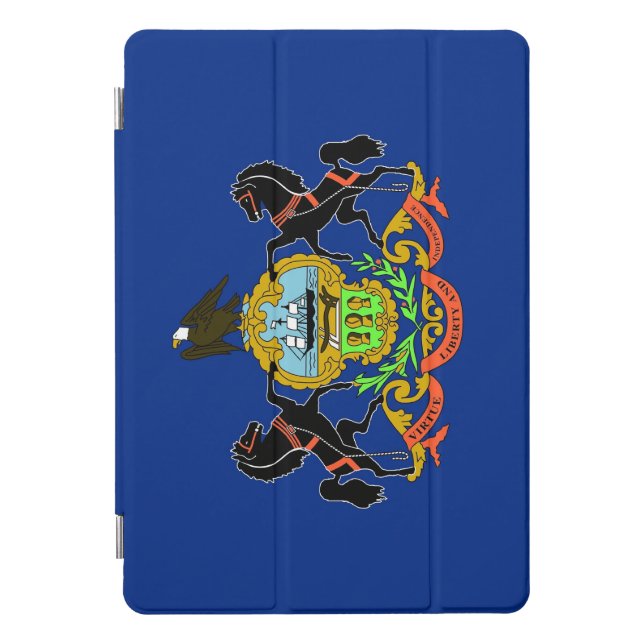 Apple 10.5" iPad Pro with flag of Pennsylvania Cover (Front)