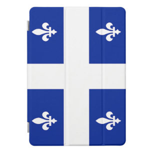 Apple 10.5" iPad Pro with flag of Quebec, Canada. Cover