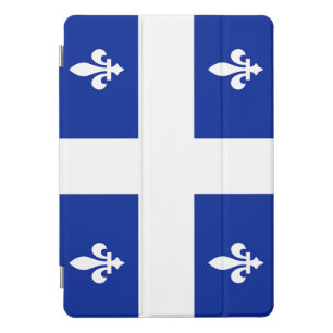 Apple 10.5" iPad Pro with flag of Quebec, Canada. iPad Pro Cover