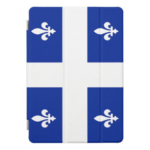 Apple 10.5" iPad Pro with flag of Quebec, Canada. iPad Pro Cover