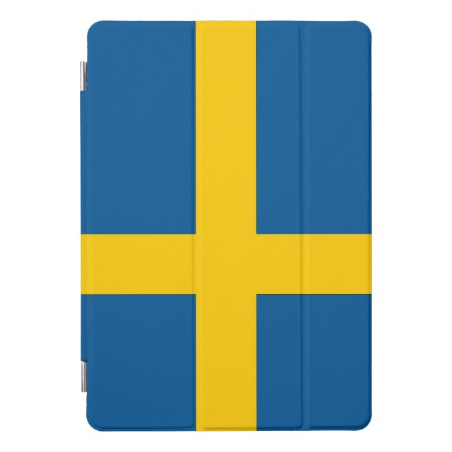 Apple 10.5" iPad Pro with flag of Sweden Cover (Front)