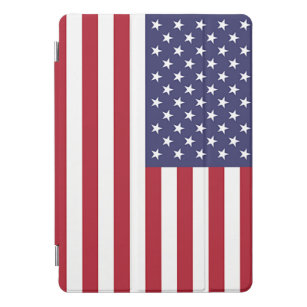 Apple 10.5" iPad Pro with flag of USA. iPad Pro Cover