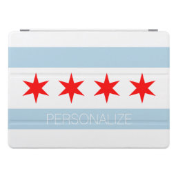 Apple 12.9&quot; iPad Pro cover with Chicago city flag