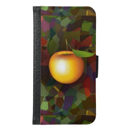 Apple 3-d samsung galaxy s6 wallet case