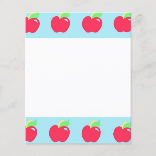 Apple 4.5" x 5.6" Flyer (Front)