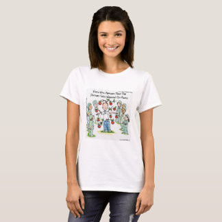 Apple A Day Rick London Funny Medical Comic T-Shirt