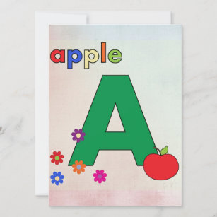 Apple A Letter A