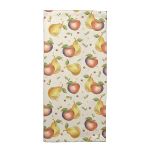 Apple and Pear Cloth Napkin