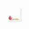 Apple and Pencil Personalized Teacher 3 x 3