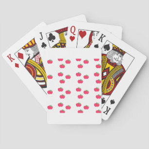apple apples fruit food vine custom personalize poker cards