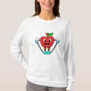 Apple at Fitness with Rope T-Shirt