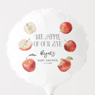 Apple Baby Shower Balloon