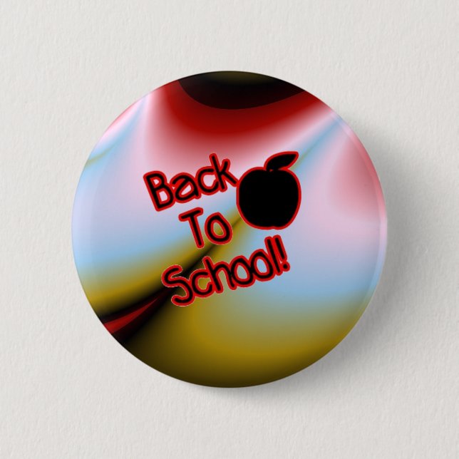 Apple & Back to School - Button (Front)