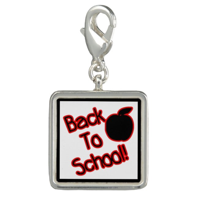Apple & Back to School - Charm (Front)