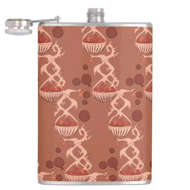 Apple Baskets III Flask (Opened)