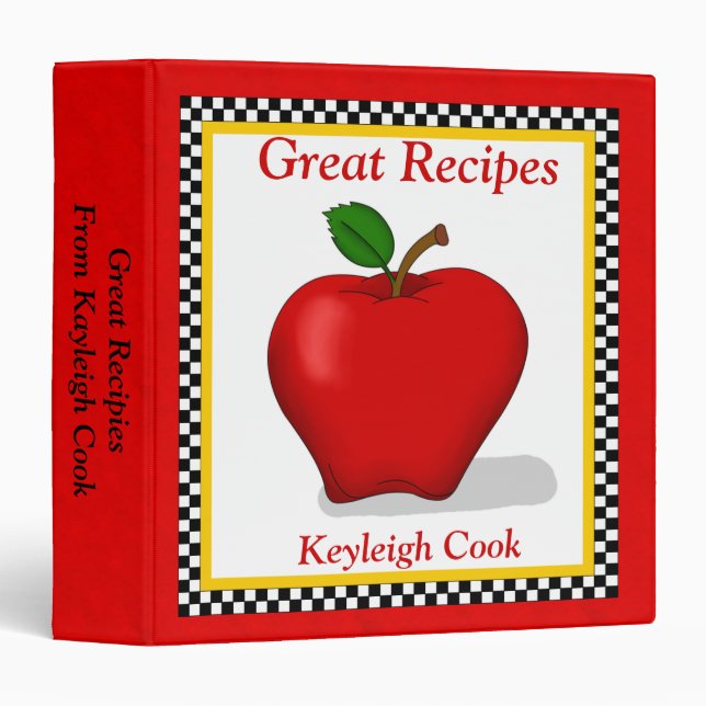 Apple Binder (Front/Spine)