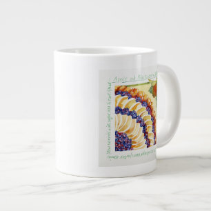 Apple blackberry tart 2014 giant coffee mug