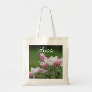 Apple blossom bride/groom bag
