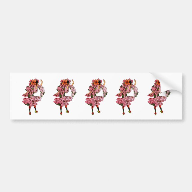 Apple Blossom Bumper Sticker (Front)