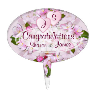 Apple blossom ~ Cake Topper