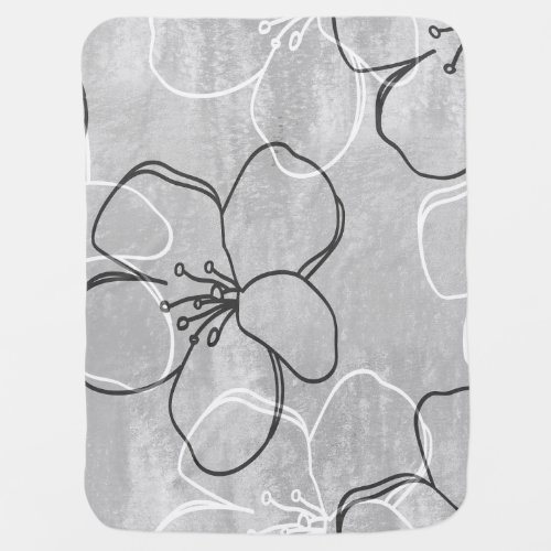 Apple Blossom Dream Abstract Ornament Baby Blanket