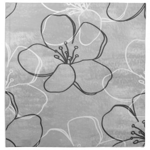 Apple Blossom Dream: Abstract Ornament Cloth Napkin