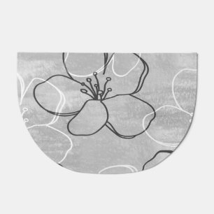 Apple Blossom Dream: Abstract Ornament Doormat