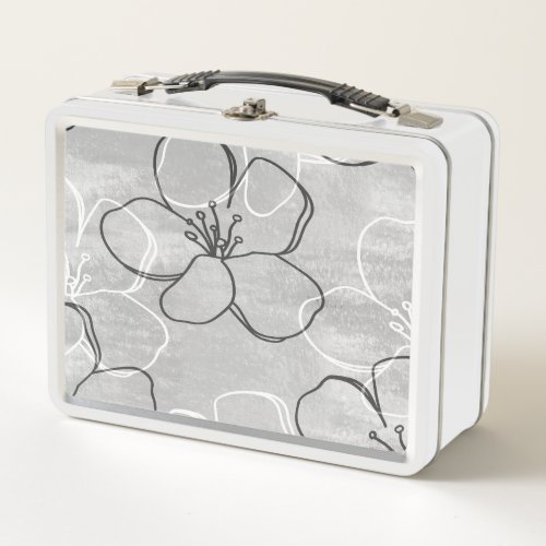 Apple Blossom Dream Abstract Ornament Metal Lunch Box