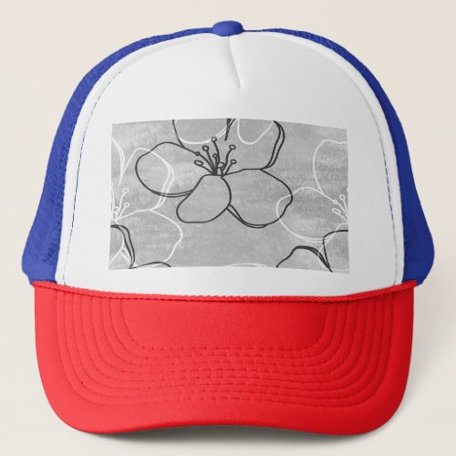 Apple Blossom Dream Abstract Ornament Trucker Hat