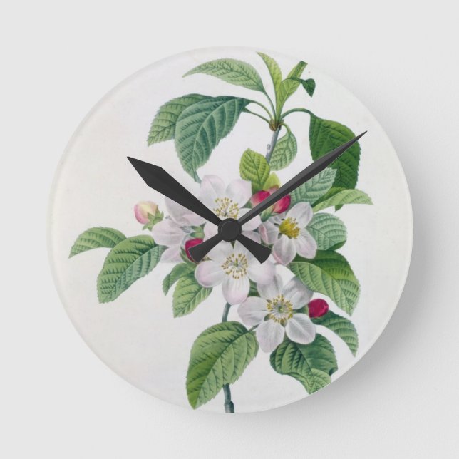 Apple Blossom, from 'Les Choix des Plus Belles Round Clock (Front)