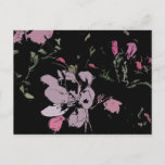 Apple Blossom in Ink Postcard