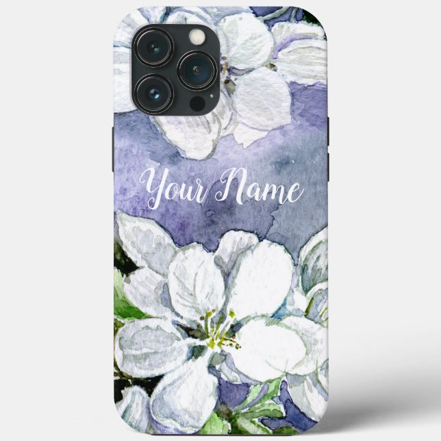 Apple blossom iPhone / iPad case (Back)