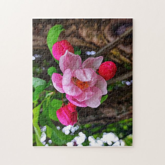 APPLE BLOSSOM  JIGSAW PUZZLE (Vertical)