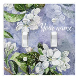 Apple blossom Light Switch Cover