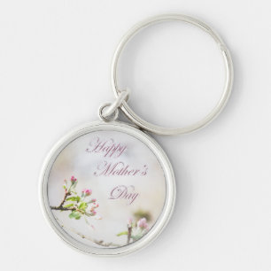 Apple Blossom Mother's Day Keychain