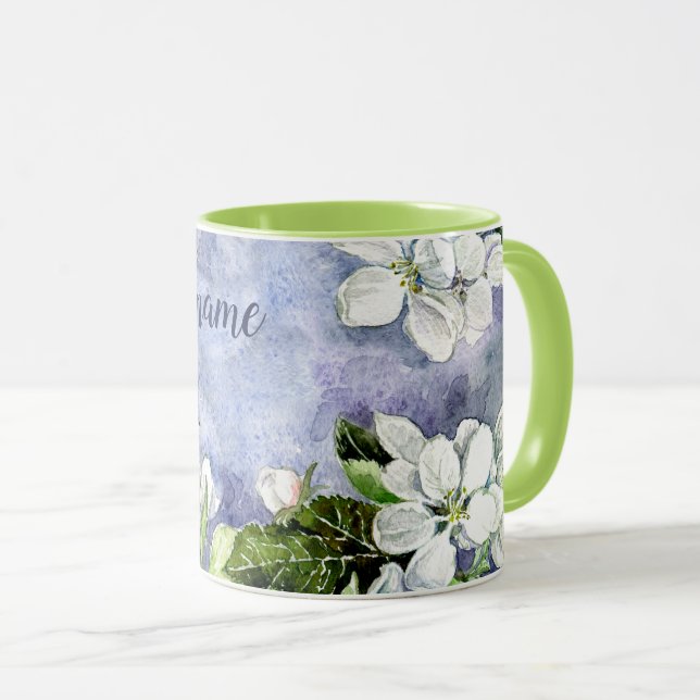 Apple blossom mug (Front Right)