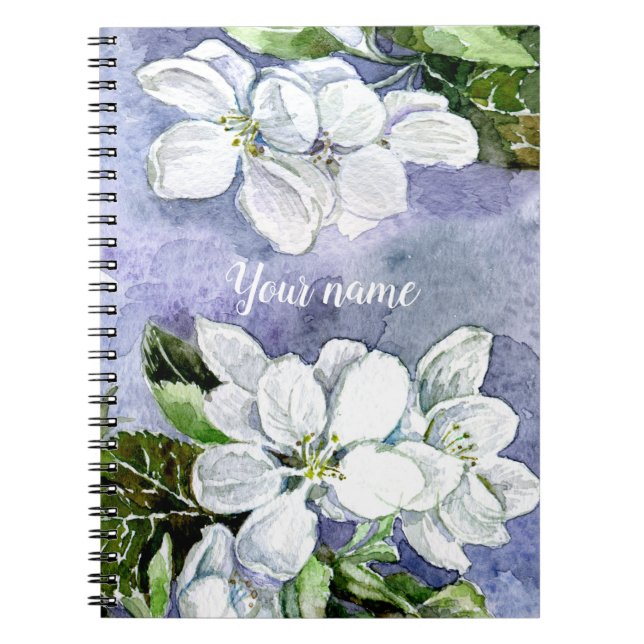 Apple blossom notebook (Front)