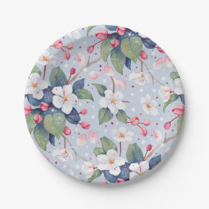 Apple Blossom (Oyster Bay) Paper Plates