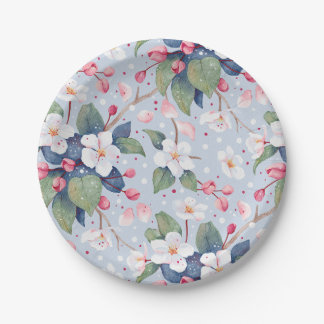Apple Blossom (Oyster Bay) Paper Plates