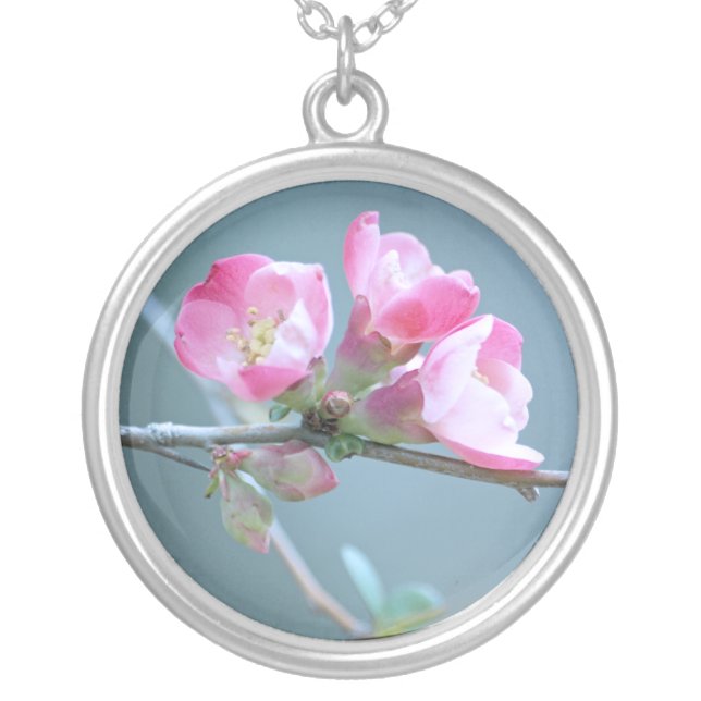 Apple Blossom #P0358 Necklace (Front)