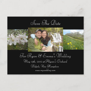 Apple Blossom Save The Date Announcement Postcard