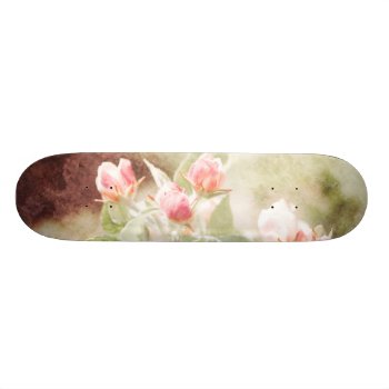Apple Blossom Skateboard Deck by BamalamArt at Zazzle