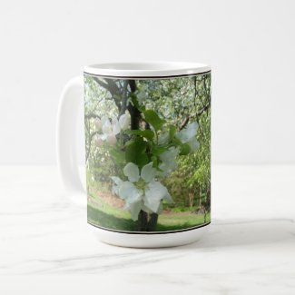 Apple Blossom Springtime Mug