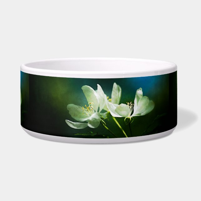 Apple Blossom - Two Flowers Bowl (Front)