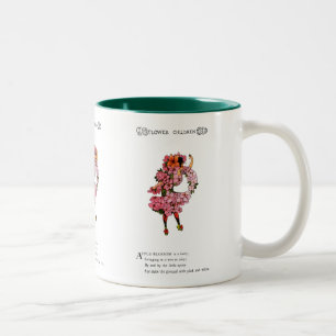 Apple Blossom Two-Tone Coffee Mug