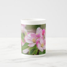 Apple Blossom with Shakespeare Quotation