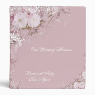 Apple Blossoms 3 Ring Binder